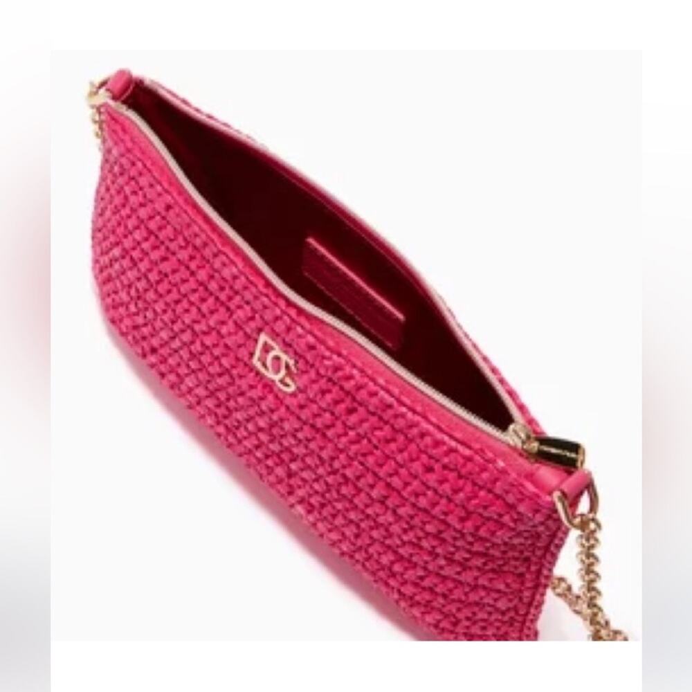 Dolce & Gabana Woven Pink Shoulder Women Bag - Picture 3 of 13